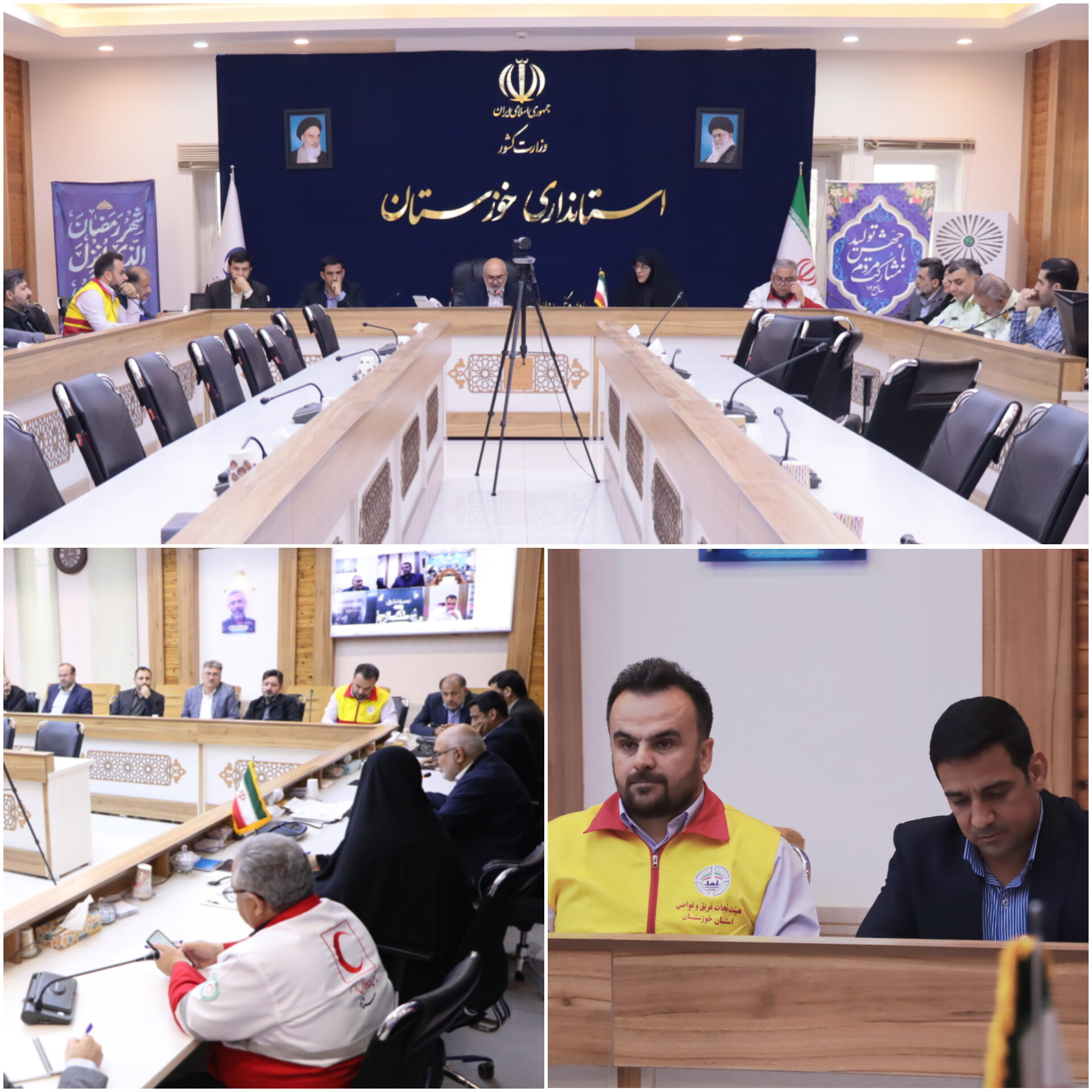 برگزاری نشست شورای اجتماعی با حضور نمایندگان هیات نجات غریق و غواصی خوزستان