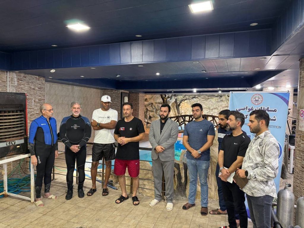 برگزاری مسابقات غواصی شمالغرب کشور