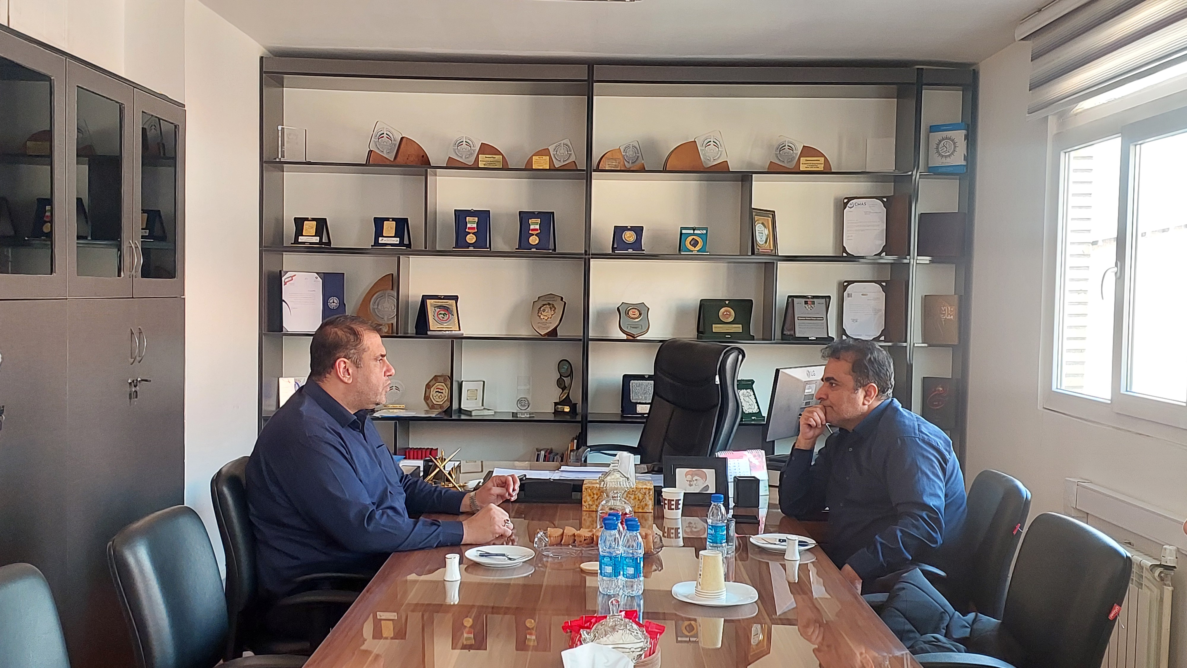 دیدار رئیس فدراسیون نجات‌غریق و غواصی با مدیر کل ورزش و جوانان استان سیستان و بلوچستان