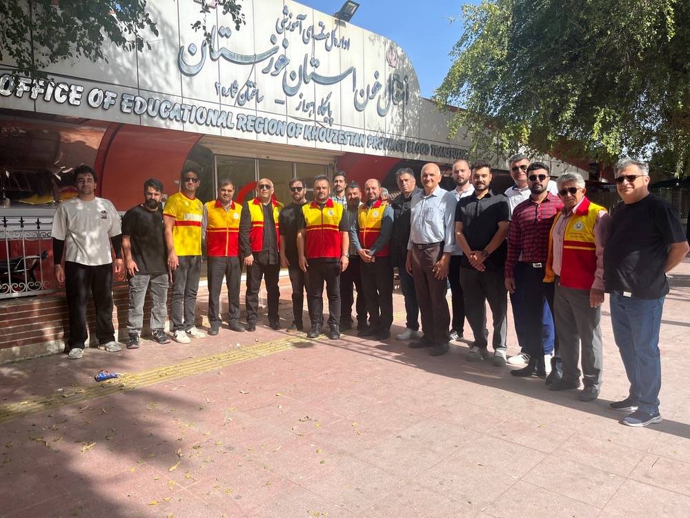 «پویش نـــــذر خون، جوششی در رگ‌های خانواده نجات‌غریق و غواصی استان خوزستان؛»