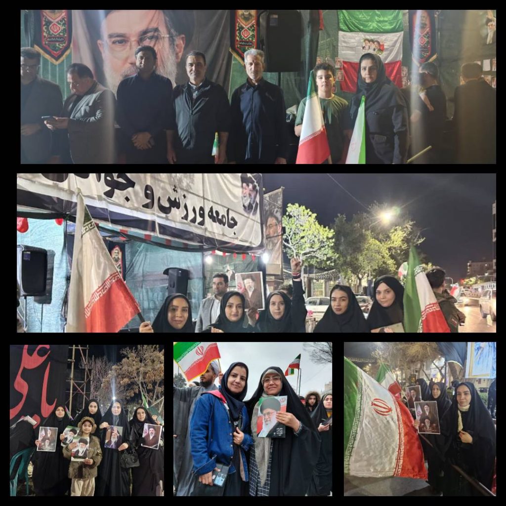جلوه‌ای دیگر از همدلی و اتحاد؛ حضور خانواده نجات‌غریق و غواصی استان خراسان رضوی در تجمعات مردمی؛